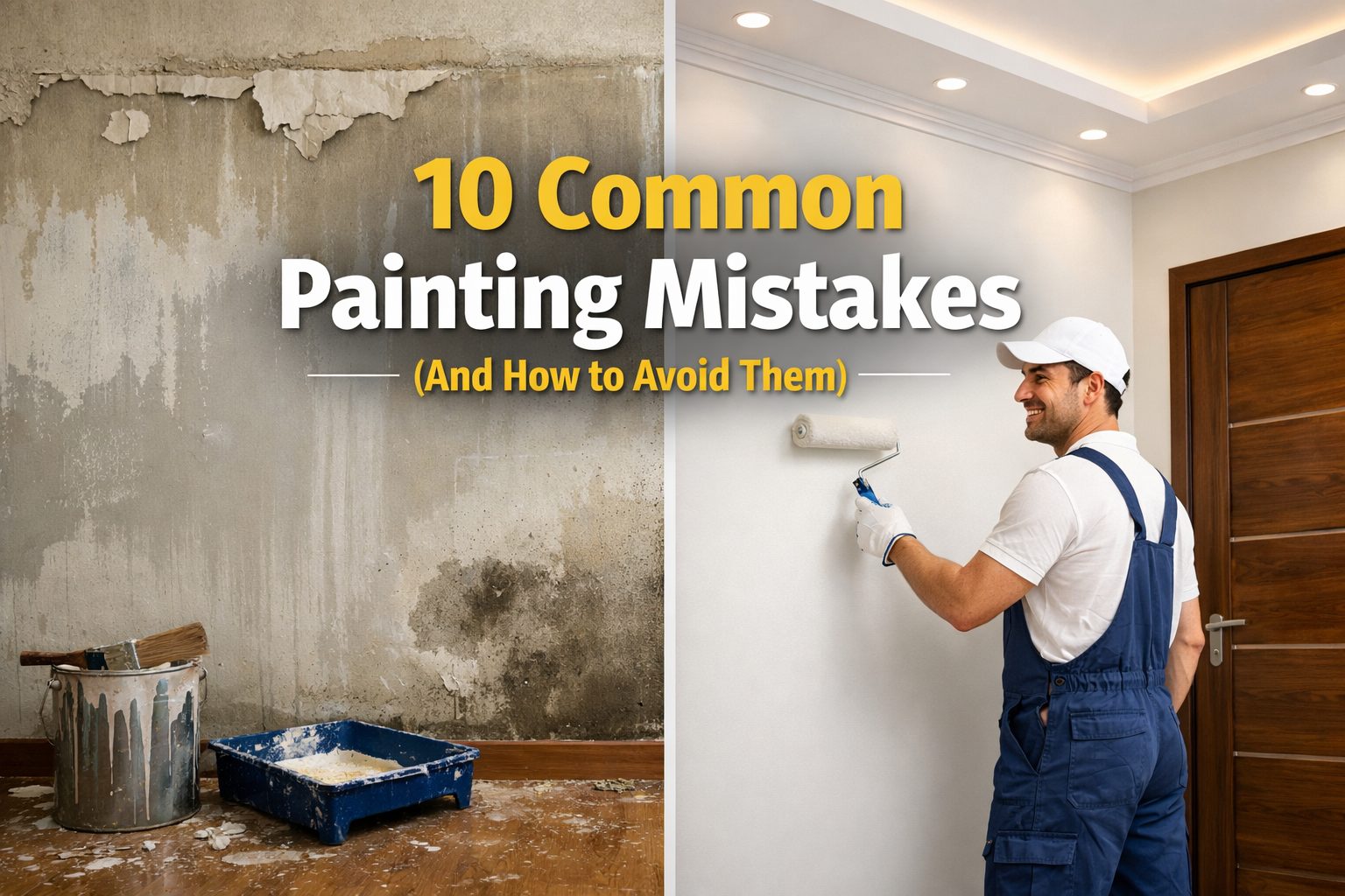 10 Common Painting Mistakes and How to Avoid Them